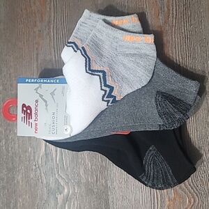 New Balance Men's Trail Cushion Performance 6 Pair Low Cut